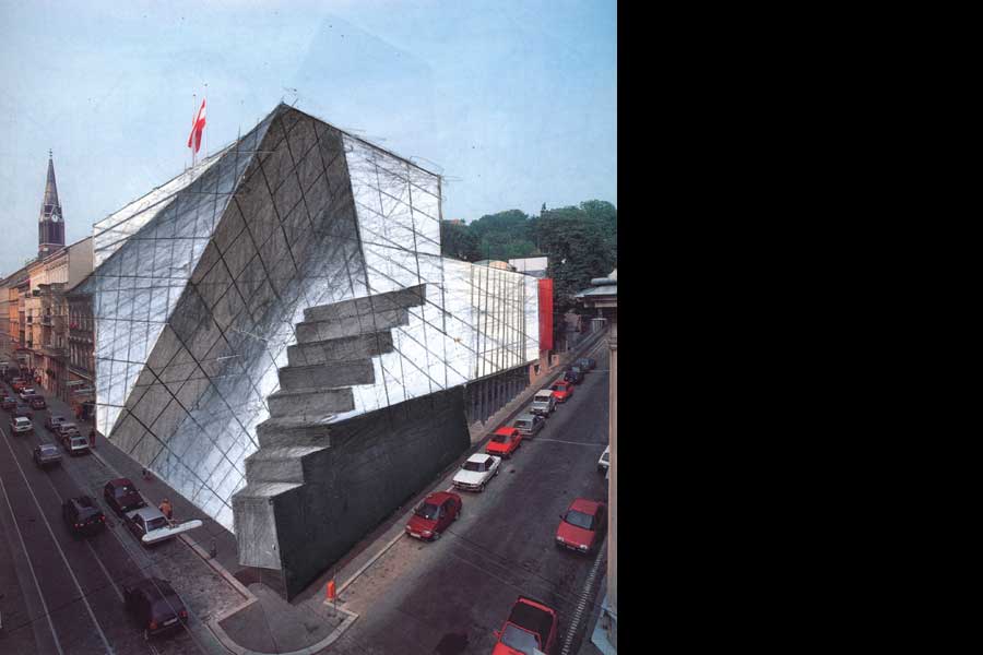 Stufenhaus - Montage auf Papier, 2010, 22,7x21,6 cm