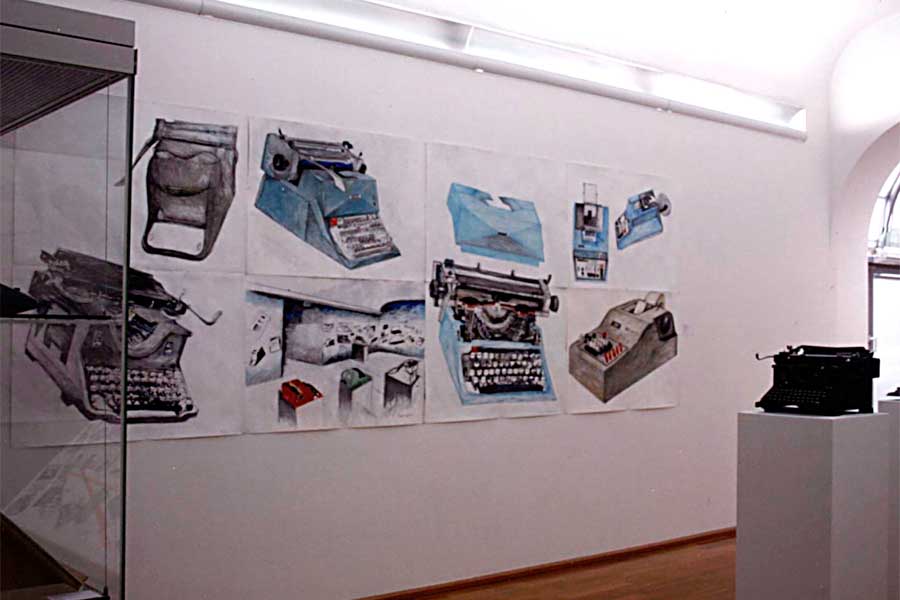 Raum für Olivetti - Kunstmuseum Ahlen 2006